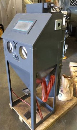 *trinco* dry blast cabinet w/ dust collector ~ model 24 for sale