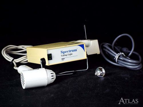 Dentsply Spectrum 200R Dental Curing Light for Polymerization w/ Extra Bulb
