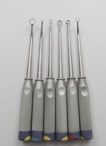 V. MUELLER CURETTE - LOT OF 6