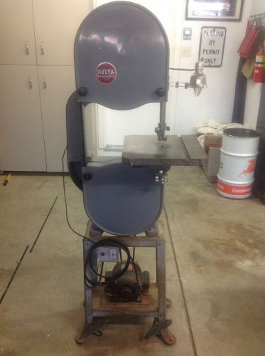 Delta Milwaukee 14&#034; Vertical Band Saw Vintage Rockwell