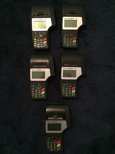 5 Blue Bamboo Credit Card Terminals