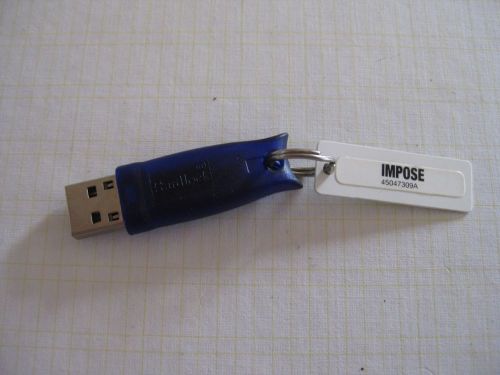 EFI IMPOSE BLUE/GREEN USB DONGLE ROHS + ADOBE Acrobat