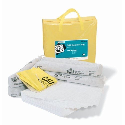 New pig corporation new pig kit420 38 piece oil-only spill kit in for sale