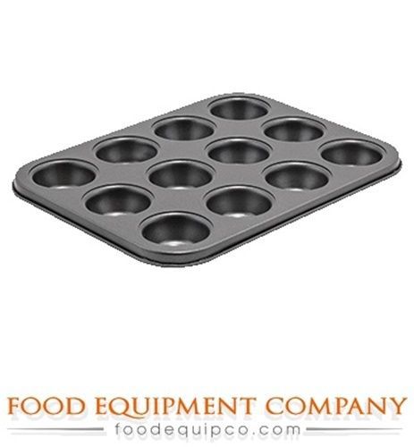Winco cmf-12m mini muffin pan, 12 cup, non-stick - case of 6 for sale
