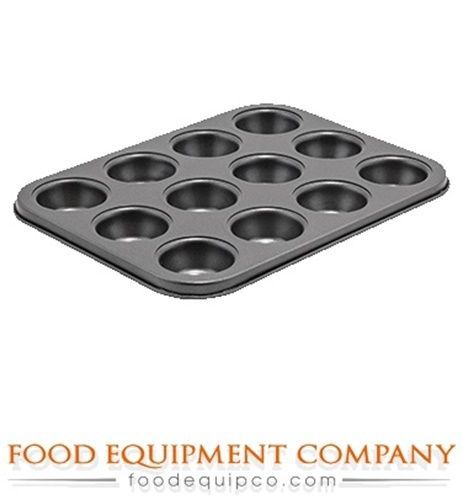 Winco CMF-12M Mini Muffin Pan, 12 cup, non-stick - Case of 6