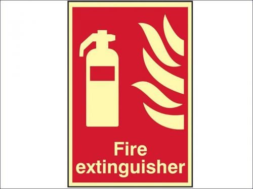 Scan - fire extinguisher photoluminescent - 200 x 300mm for sale