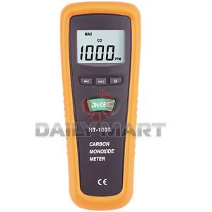 New XINTEST HT-1000 Carbon Monoxide CO Meter Tester Detector Gage LCD Display