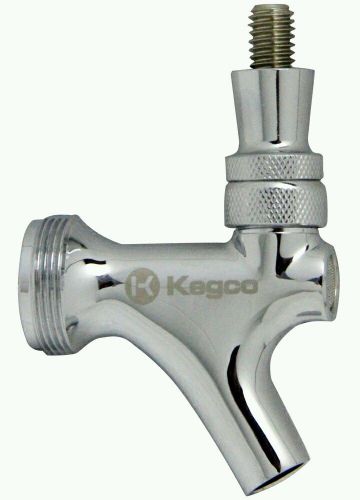 2 Kegco beer faucets. Chrome faucet brass lever 493K-CFBL