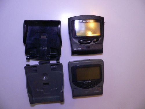 2X (two!) iridium pagers Motorola 9501 and Kyocera SP-66K ,used,working.