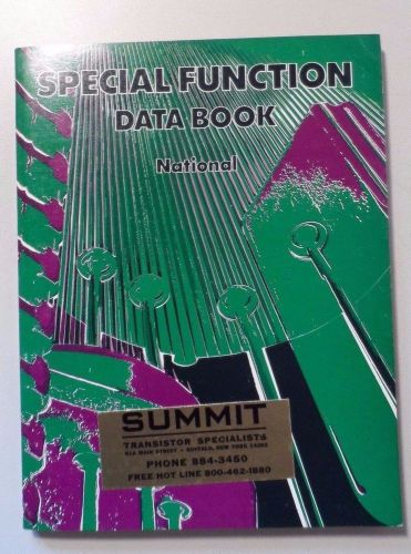 1976 National Semiconductor Special Function Databook