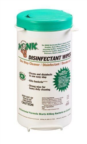 Dreumex usa inc. 69960 monk disinfectant wipes 12 canisters of 80ct for sale