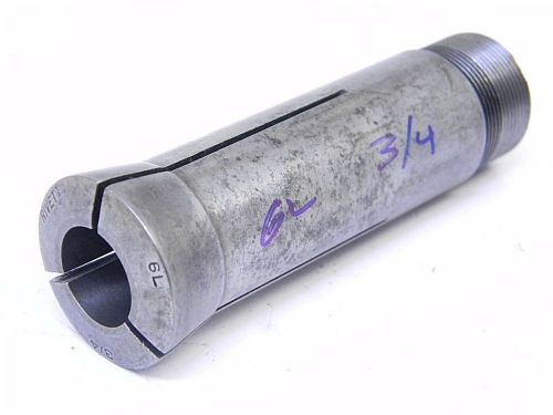 Used rivett 6l collet 3/4&#034; 6-l .750&#034; for sale