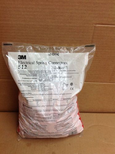 3M 512-bag red spring connector