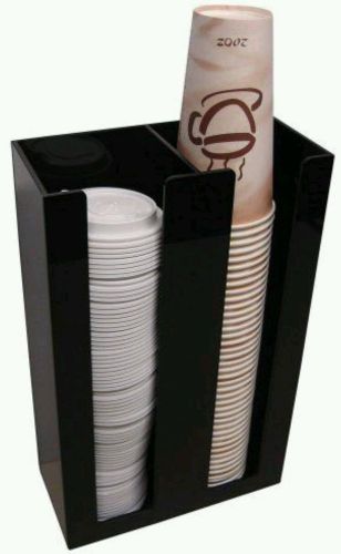 Coffee cup office lid holder dispenser organizer caddy coffee counter display 2s for sale