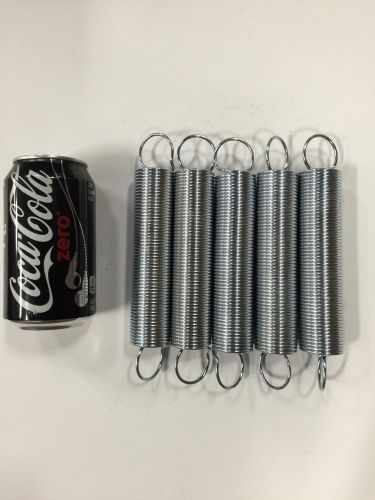 .095 Wire Extension Spring Lot Of 5