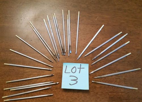 Metcal big lot of replacement cartridge tips qty 25 pcs -- lot #3 for sale