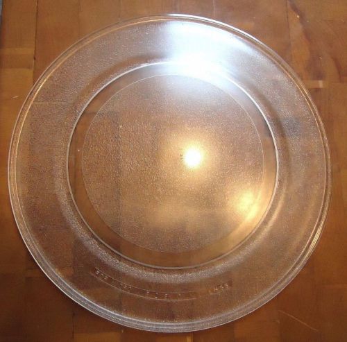 14 1/8&#034; Round Microwave Oven Glass Turntable Tray Plate  Dish