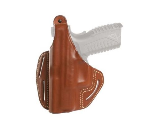 420019BN-L Blackhawk Brown Left Hand Leather Pancake Holster For S&amp;W MP Compact