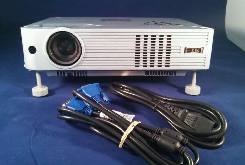 EIKI LC-XB23 Brilliant Projector Bundle. 4518 Lamp Hours. Power cord &amp; VGA cable