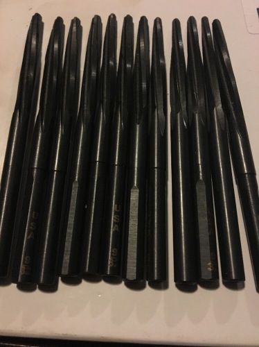 12 Construction Reamers 9/32 Diameter 4.5 Inches Long New!