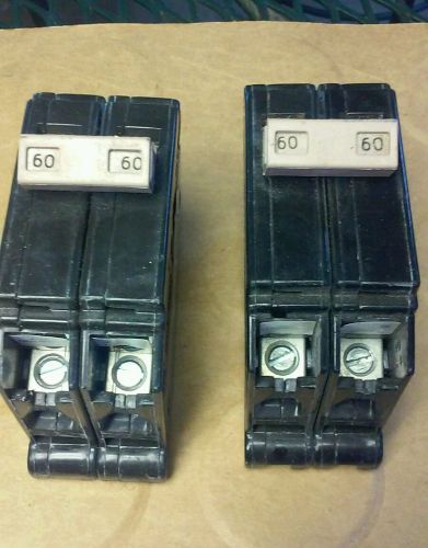 2 pole 60 amp ch style breaker you are buying two breakers