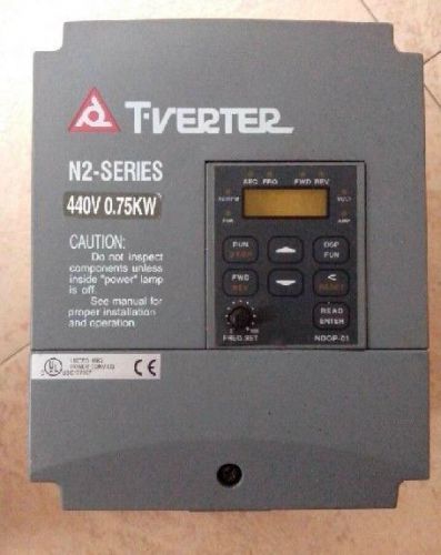 Used Taian Inverter N2-401-H3 N2-0.75KW/380V tested  OK