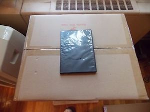 BOX OF 100 DOUBLE DVD CASES BLACK...SEALED