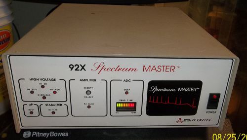 EG &amp; G Ortec 92X Spectrum Master Gamma Integrated Gamma Spectroscopy sys