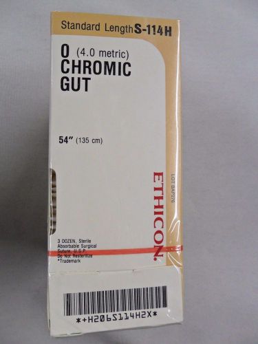 4.0 Chromic Gut Absorbable Suture Veterinary Use Only 36 Pack S-114H