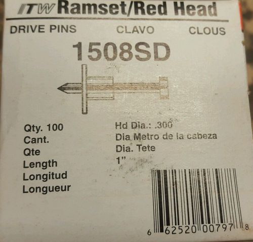 Ramset (1508SD) drive pins (200pcs) length 1&#034;