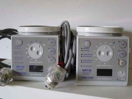 Lot of 4 FISHER &amp; PAYKEL Healthcare MR 730 Respiratory Humidifiers (b-2)