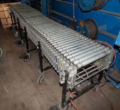 17&#034; x 10&#039; to 18&#039; Bestflex Model P145-18-18-3 Powered Roller Conveyor