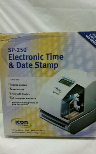Icon SP-250 Electronic Time and Date Stamp