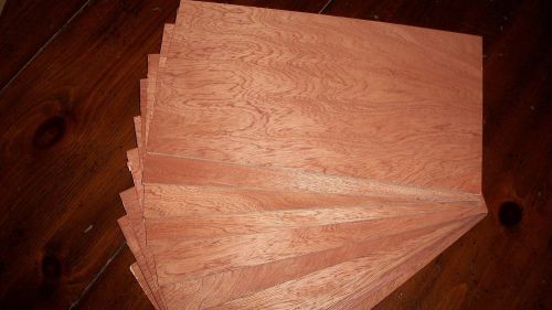 &gt;&gt;&gt;10 pieces &lt;&lt;3/16&#034; mahogany plywood / ply board&gt;&gt;9&#034; x 15&#034;&lt;&lt;&lt;free shipping!! for sale