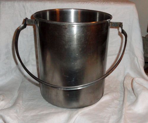 Vintage polar stainless steel pail bucket ~ maple syrup ~ milk house ~ for sale