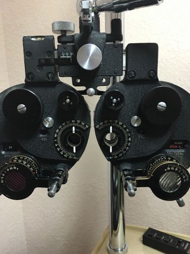 Bausch &amp; Lomb B&amp;L Lens Optical Focal Optometry Eye Exam Refractor Phoropter
