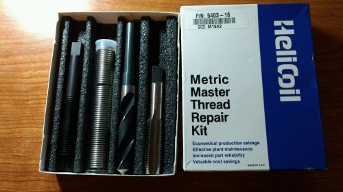 NICE HELICOIL METRIC MASTER Thread REPAIR KIT M16x2 #5403-16