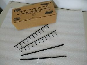 Box of 100 Black 1&#034;x11&#034; SecureBind Binding Strips Velobind