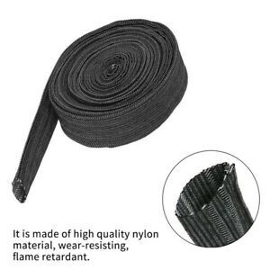 Nylon Protective sleeve Welding 4cmx27cm Accessories Soldering Black Cable