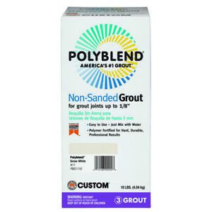 GROUT NONSAND SNOWHT10#