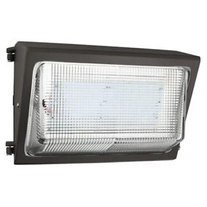 250-Watt Equivalent Integrated LED Bronze Dimmable Outdoor 7500 Lumens ETL Wet L