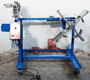Reel-O-Matic Mini Penthouse/MINI-PENT Wire Measuring/Coiling Machine Puller
