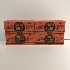 Clipper Glider Staples Undulated No. 700 5000 Count Vintage Staples Made In USA