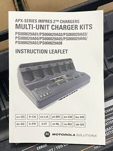 MOTOROLA  IMPRES 2 BANK CHARGER APX8000 AND APX5000 APX6000
