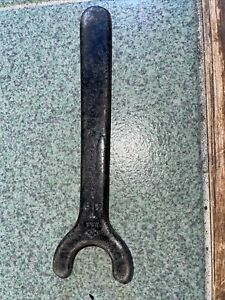 unusual Antique 2 prong spanner wrench Marked With A Diamond And W In It &amp; 418