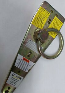 Guardian Fall Arrest Restraint Protection 00484 Bull Ring Anchor plated steel