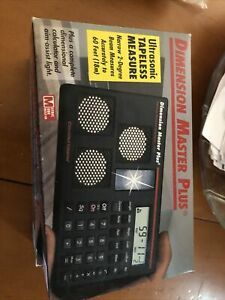 Dimension master plus ultrasonic tapeless measure