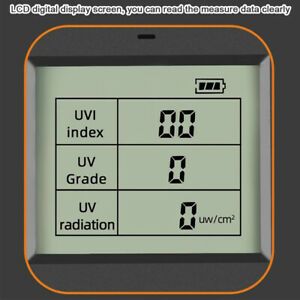 UVI Meter LCD Digital Display Lightweight Testing Ultraviolet Radiation Detector