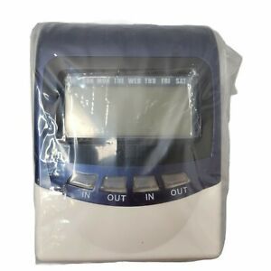 AT-2500 Electronic Time Stamp/Time Clock, New open box see pics