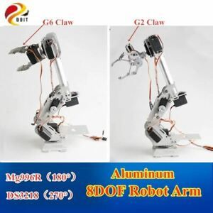 7DoF Aluminum Alloy Metal Robot Arm/hand Robotic Manipulator ABB Arm Model Claw